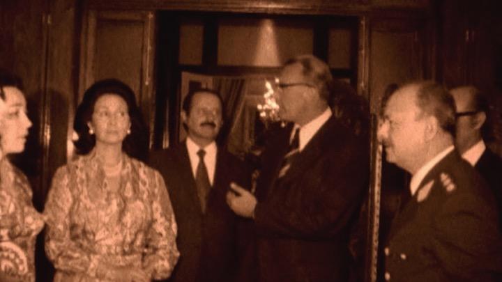 Juan Velasco Alvarado recibe visita oficial en Palacio de Gobierno 